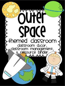Preview of Space Theme Classroom {Decor, Classroom Management, & Resources}