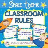 Space Theme Classroom Rules