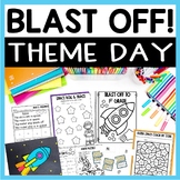 Space Theme Day Activities with Craft & Writing - Last Day