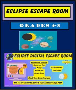 Preview of Space Theme Digital Escape Room