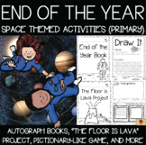 Space Theme End of the Year Activities plus The Floor is L