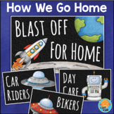 Outer Space Theme Classroom Decor HOW WE GO HOME Transport