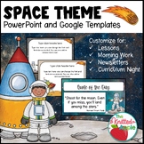 Space Theme PowerPoint and Google Templates