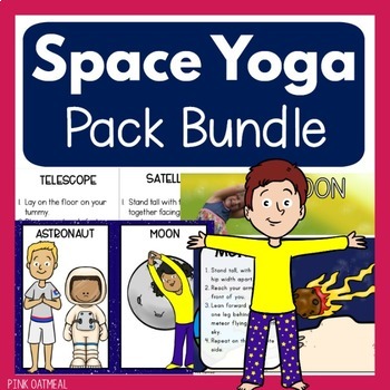 Space Theme Yoga Pack Bundle by Pink Oatmeal