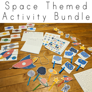 Preview of Space Themed Activity Bundle