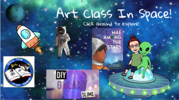 Space Themed Bitmoji Classroom Template- Fully Customizable | TpT