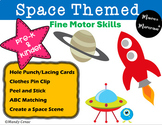 Space Themed Fine Motor Skill Practice