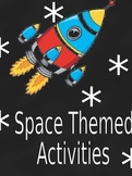 Space Themed Games and Learning Center Activities