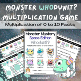 Space Themed Multiplication Math Game | Facts of 0 to 10 |
