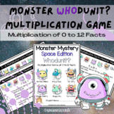 Space Themed Multiplication Math Game | Facts of 0 to 12 |