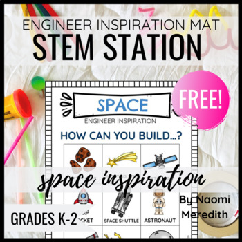 Preview of Space Themed STEM Activities | Engineer Inspiration | Printable & Digital
