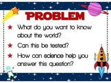 Space Themed Scientific Method Mini Posters