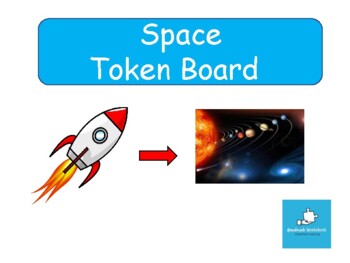 Preview of Space Token Board - ASD / Homeschooling / Vipkid Reward