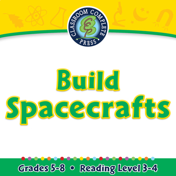 Preview of Space Travel & Technology: Build Spacecrafts - NOTEBOOK Gr. 5-8