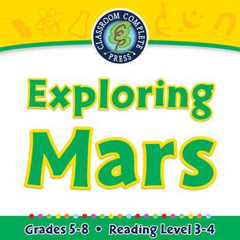 Preview of Space Travel & Technology: Exploring Mars - NOTEBOOK Gr. 5-8