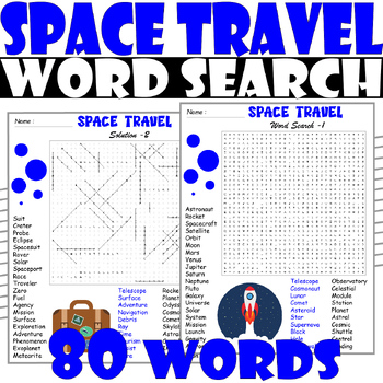 space travel word swipe