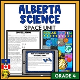 Space Unit Bundle for Alberta Grade 4 Science | Astronomy 
