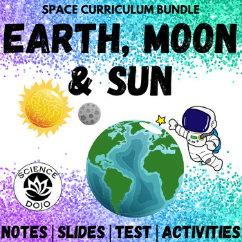 Preview of Space Unit- Earth, Moon and Sun Bundle | Astronomy Interactive Notebook