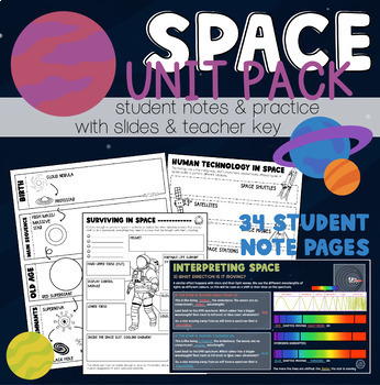Preview of Space Unit Pack (Alberta Science 9 Curriculum)
