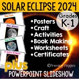 Solar Eclipse 2024 Kindergarten & 1st Grade Space Unit Sun