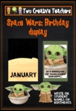 Space Wars birthday theme posters