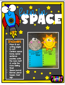 Preview of Space Week Craft, Centers, and Writing