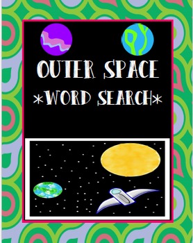 Preview of Space Word Search *FREEBIE*