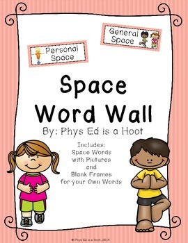 Preview of Space Word Wall