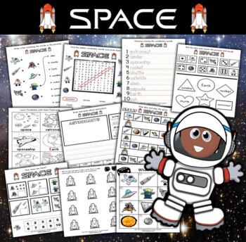 Preview of Space Themed Activity Set