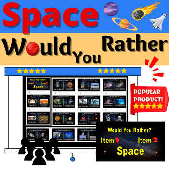 Preview of Space Would You Rather This or That May the 4th Icebreaker Activities