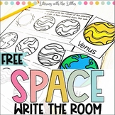 Space Write the Room Freebie