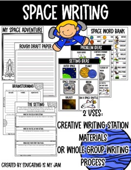 Space Writing by Educating is My Jam | TPT