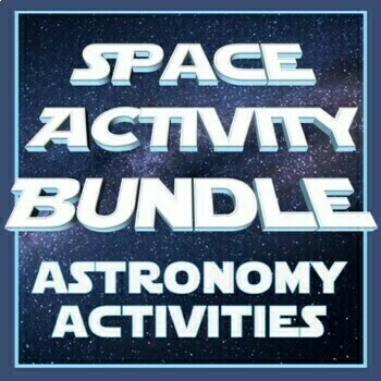 Preview of Fun Space and Astronomy Activities BUNDLE NGSS MS-ESS1