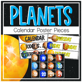 Space and Planets Calendar Pieces