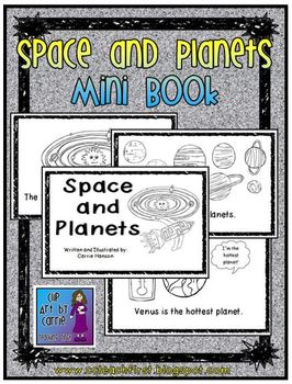 Preview of Space and Planets Mini Book