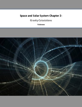 Preview of Space and Solar System: Gravity Calculations