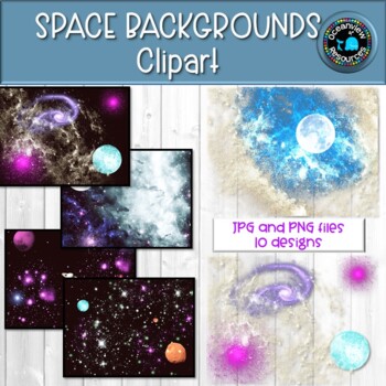 Preview of Space background Clipart