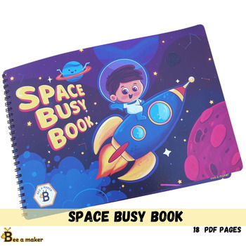 Preview of Space busy book or busy binder