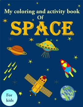 Preview of Space coloring book