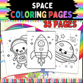 Space coloring pages: 35 Space Coloring Pages for Classroo