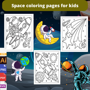 entergalactic coloring page ideas