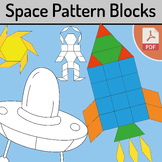 Space pattern blocks: pattern block symmetry