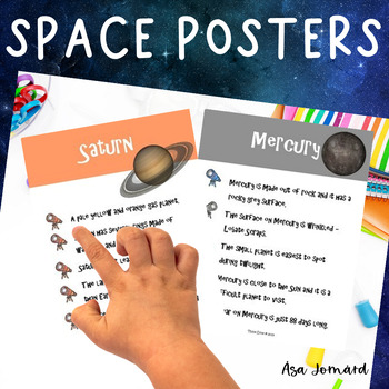 Preview of Space Posters | Project Based Learning | Non-Fiction