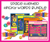 Space themed tricky words +  Tricky words mats