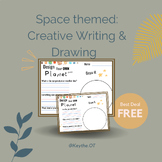 Spaced themed Writing and Drawing Prompt