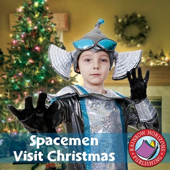 Preview of Spacemen Visit Christmas Gr. PK-8