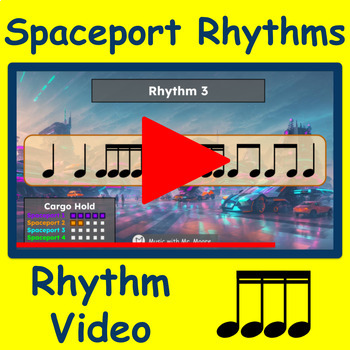 Preview of Spaceport Rhythms 4 (sixteenth notes / tika-tika)