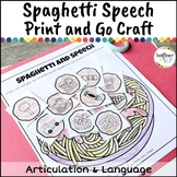 Spaghetti Articulation and Language Craft for Speech Therapy