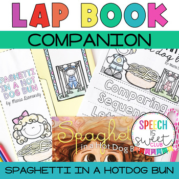Preview of Spaghetti In a Hot Dog Bun Book Companion Activities | Reading Comprehension
