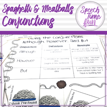 Preview of Spaghetti and Meatball Conjunctions